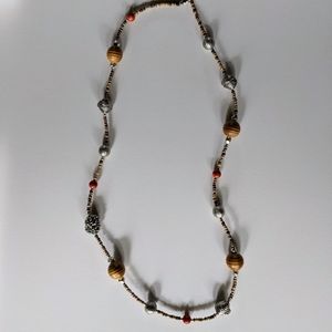 Long Beaded Necklace.